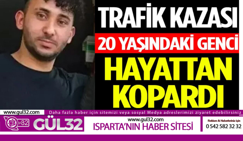 Genç yaşta kazada can verdi
