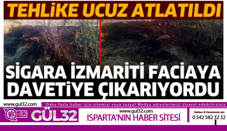 AYDOĞMUŞ KÖYÜNDE TEHLİKE UCUZ ATLATILDI