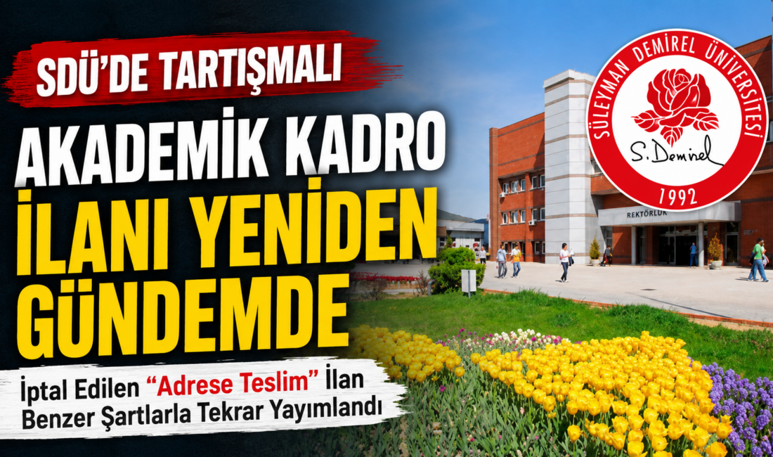 İLANI YENİDEN GÜNDEMDE İptal Edilen “Adrese Teslim” İlan Benzer Şartlarla