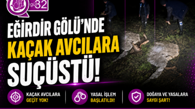 
Eğirdir Gölü’nde gerçekleştirilen denetimlerde kaçak avcılara göz açtırılmadı.
