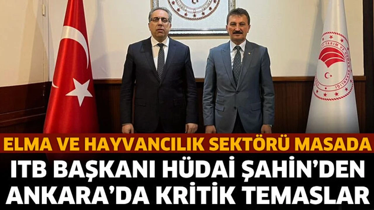 
Isparta Ticaret Borsası (ITB) Yönetim Kurulu Başkanı Hüdai Şahin, Isparta