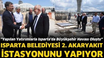 
Isparta Belediyesi, şehir genelinde sürdürdüğü yatırımlara bir yenisini daha ekliyor.