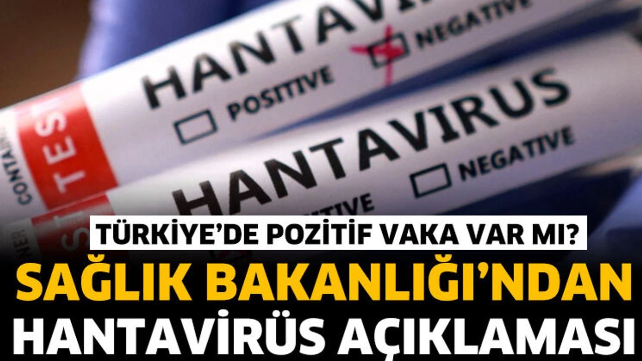
Sağlık Bakanlığı Halk Sağlık Genel Müdürlüğü, "Hantavirüs vakalarına ilişkin süreç,