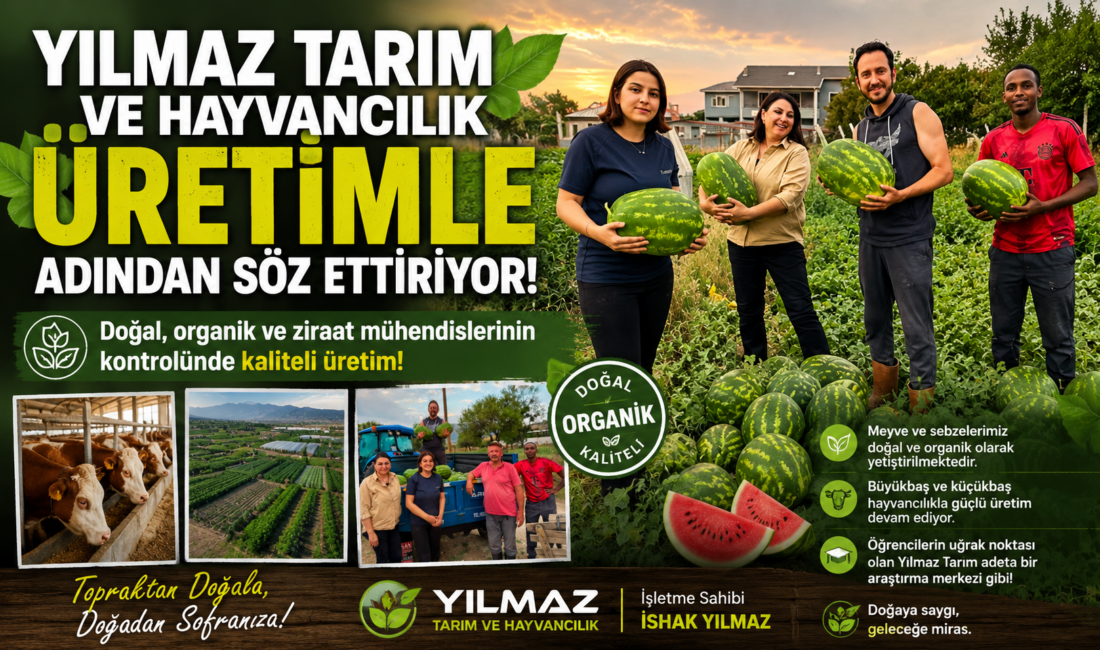 Isparta küçükfindos’ta tarım ve hayvancılık alanındaki çalışmalarıyla dikkat çeken Yılmaz