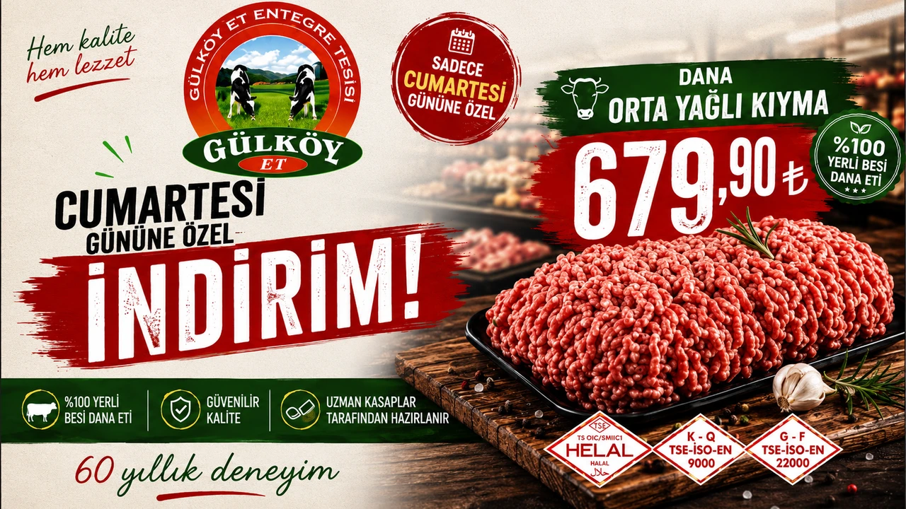 &nbsp; Isparta’da hizmet veren Gülköy Et Entegre Tesisi, vatandaşların bütçesine