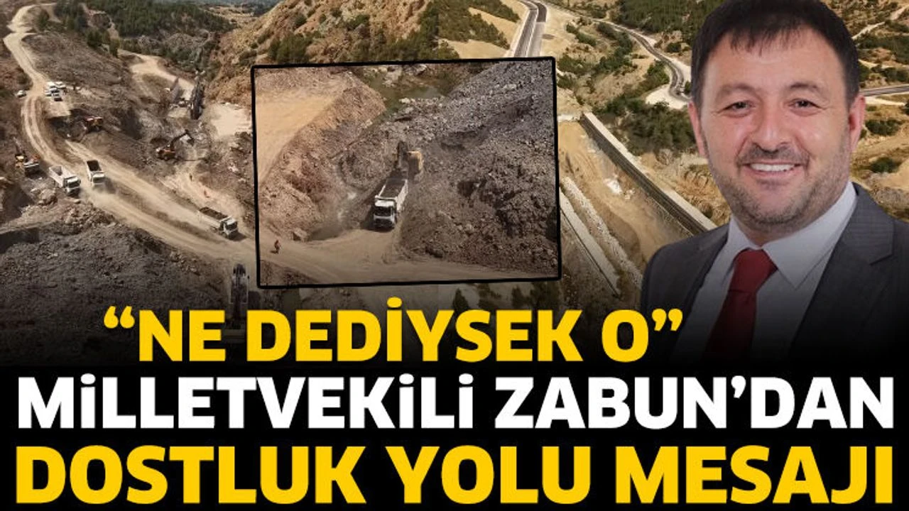 
AK Parti Isparta Milletvekili Osman Zabun, Isparta-Burdur Dostluk Yolu'nda devam