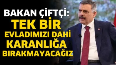 
İçişleri Bakanı Mustafa Çiftçi, dün TBMM Genel Kurulu'nda kabul edilen