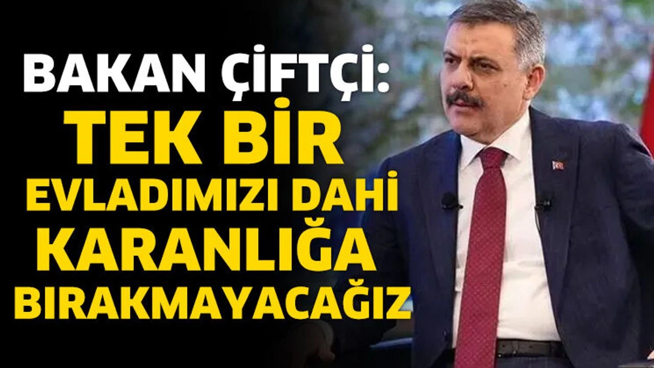 
İçişleri Bakanı Mustafa Çiftçi, dün TBMM Genel Kurulu'nda kabul edilen