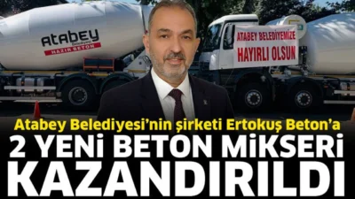 Atabey Belediye Başkanı Serdar Pehlivan, belediyenin şirketi Ertokuş Beton’a 2
