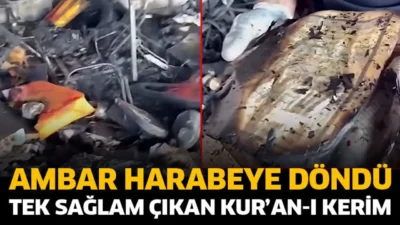
Isparta’nın Atabey ilçesine bağlı İslamköy’de bir ambarda yangın çıktı. Yangında