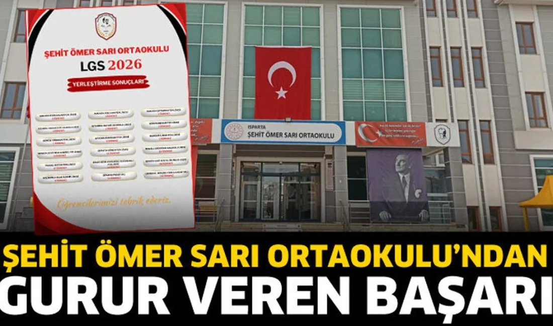 &nbsp; Şehit Ömer Sarı Ortaokulu, 2026 Liselere Geçiş Sistemi (LGS)