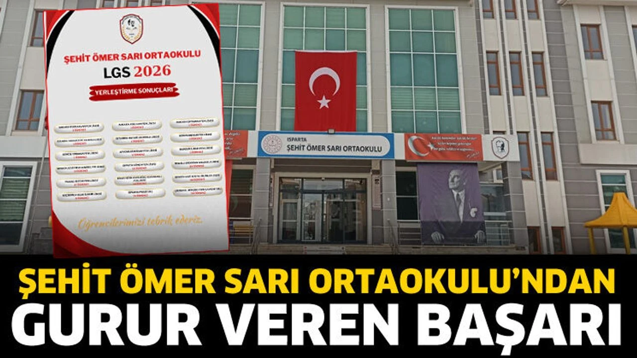 &nbsp; Şehit Ömer Sarı Ortaokulu, 2026 Liselere Geçiş Sistemi (LGS)