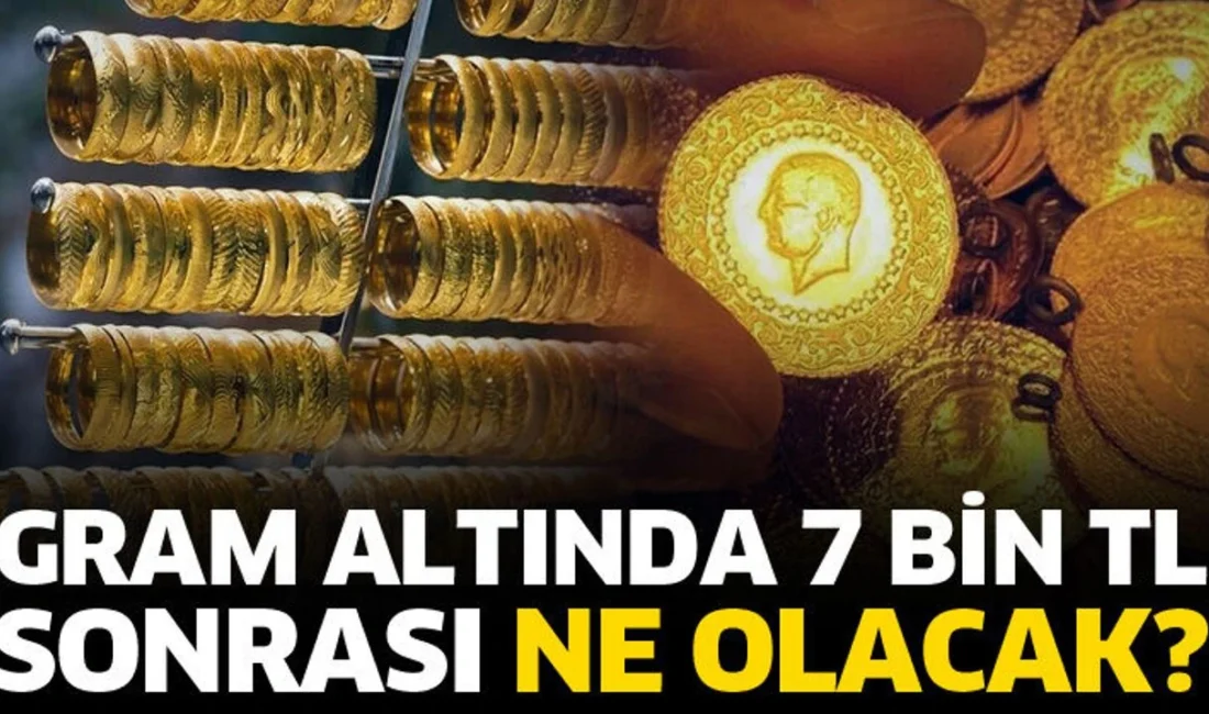 
Altın fiyatlarında yükseliş hız kazanırken gram altın 4 aylık aranın