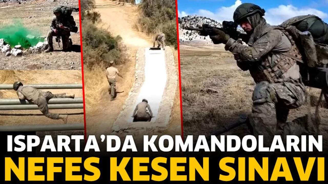 
ISPARTA’da Dağ, Komando Okulu ve Eğitim Merkezi Komutanlığı tarafından düzenlenen