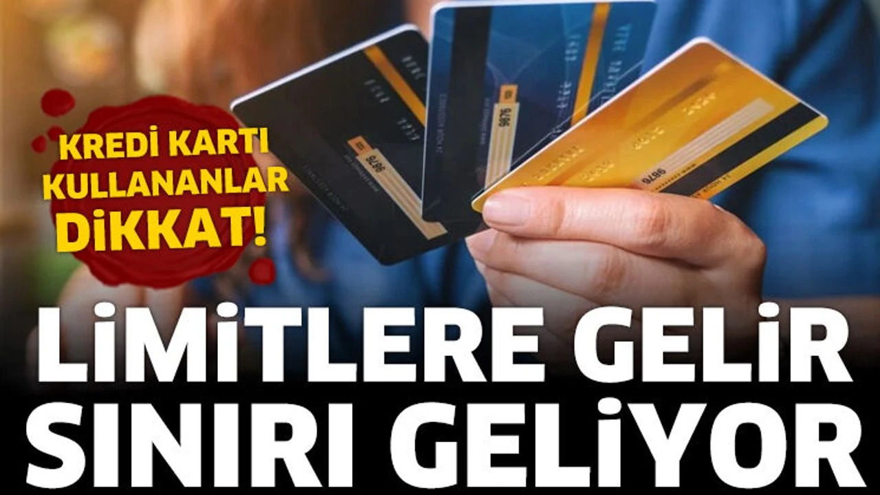 
Kredi kartı limitlerinde yeni dönem için hazırlık yapılıyor. 2027-2029 Orta