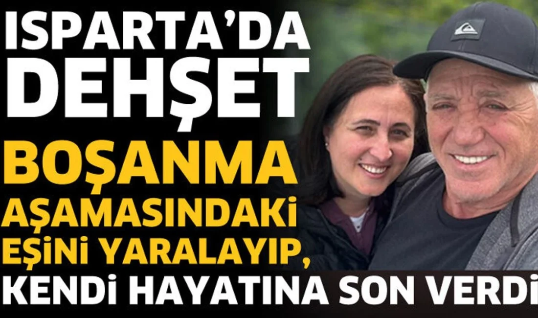 
Isparta'da Bahri Ö., boşanma aşamasındaki eşi Özlem Ö.'yü tabanca ile